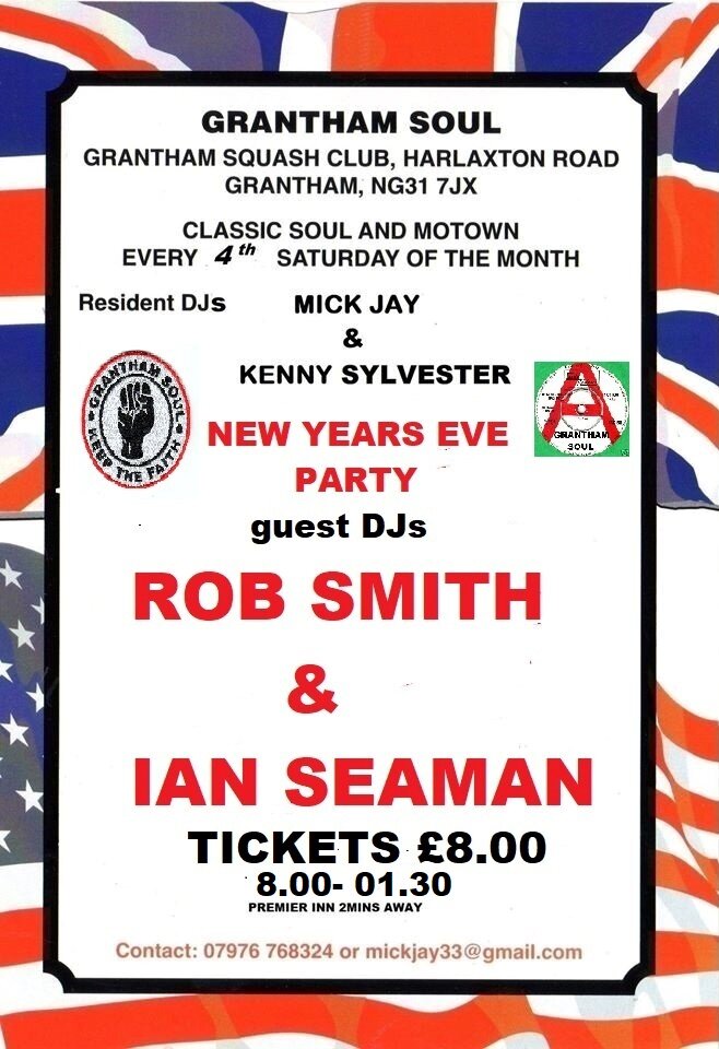 Grantham Souls Nye Party