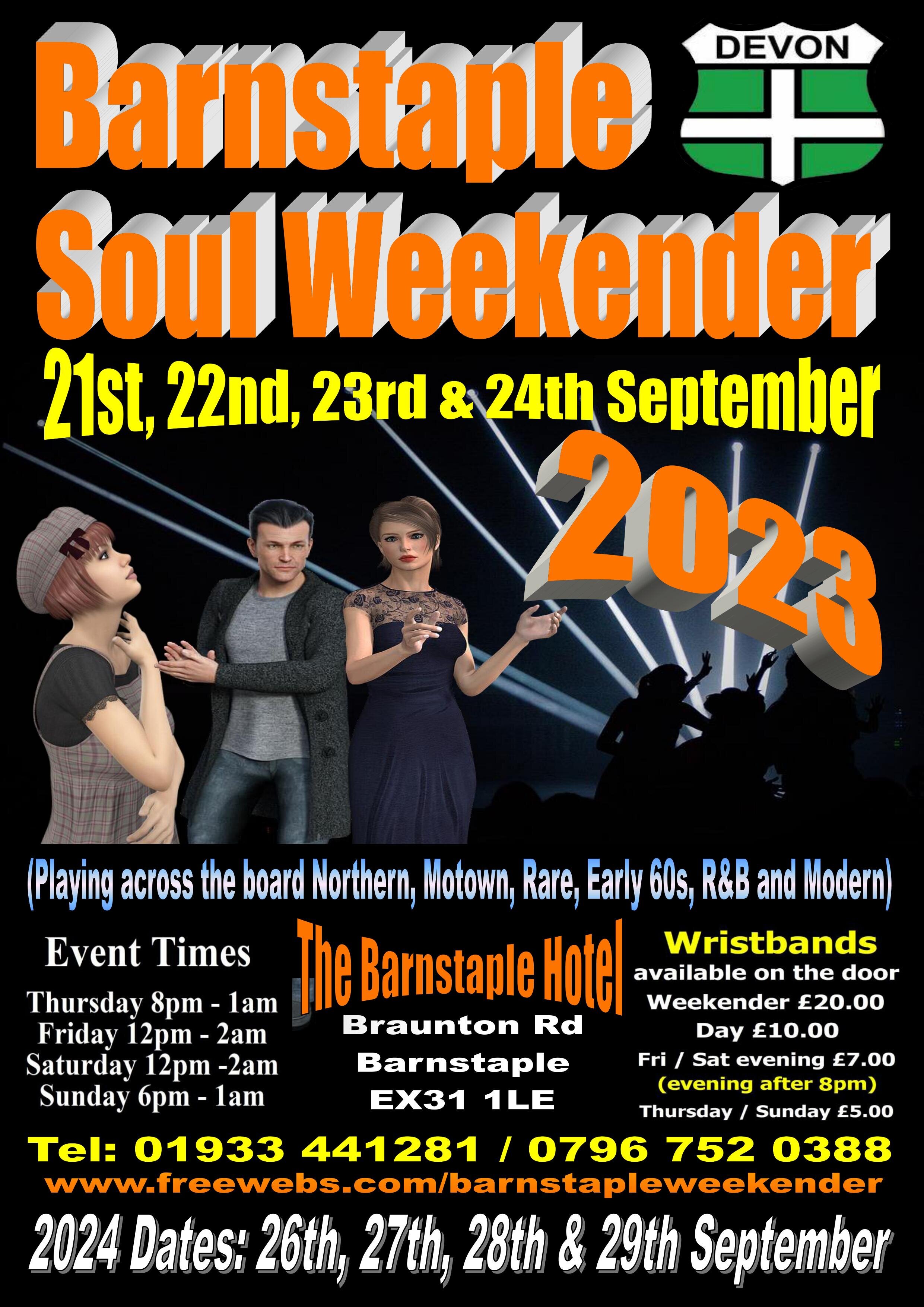Barnstaple Soul Weekender 2023
