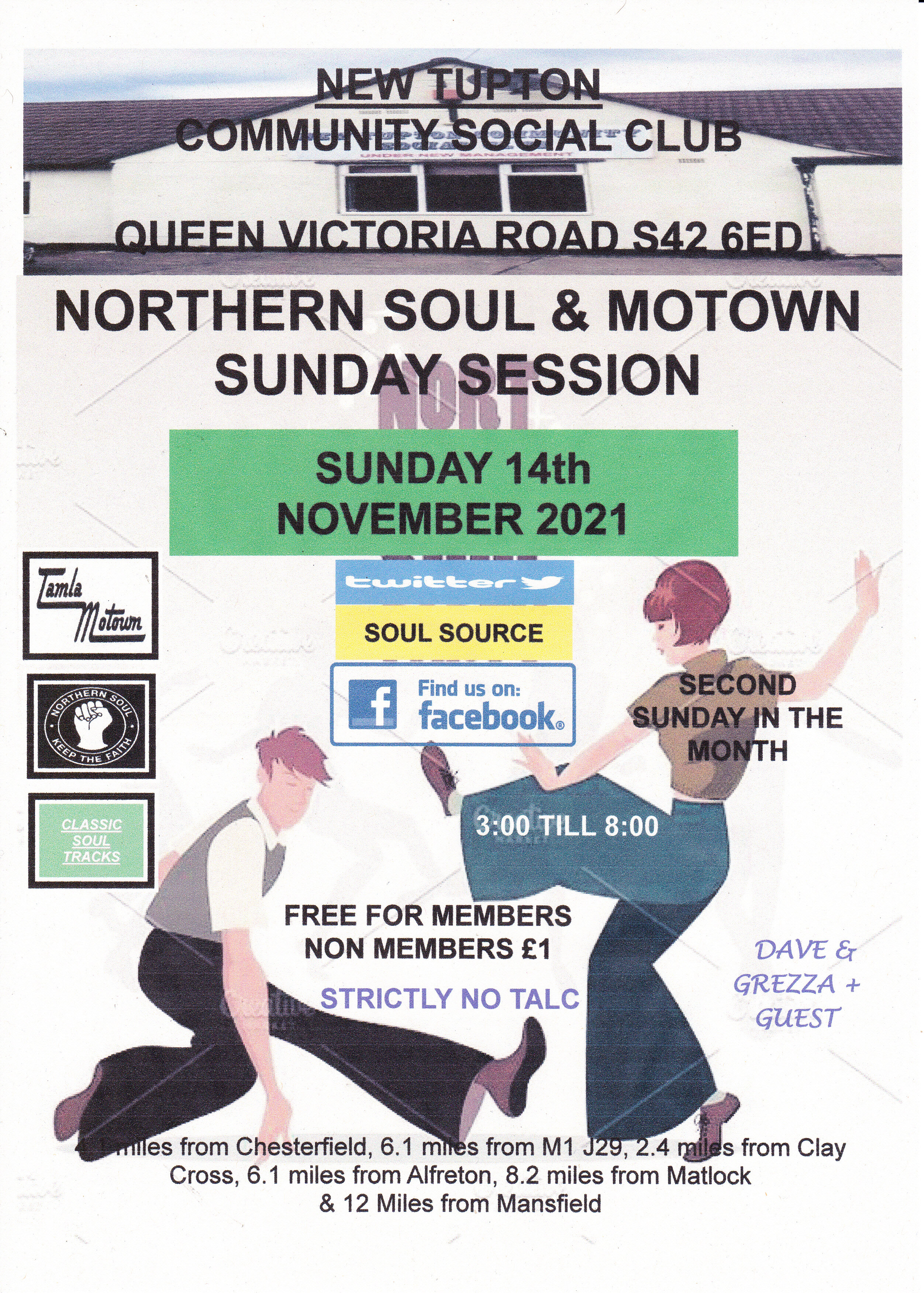New Tupton Sunday Afternoon Soul  Motown