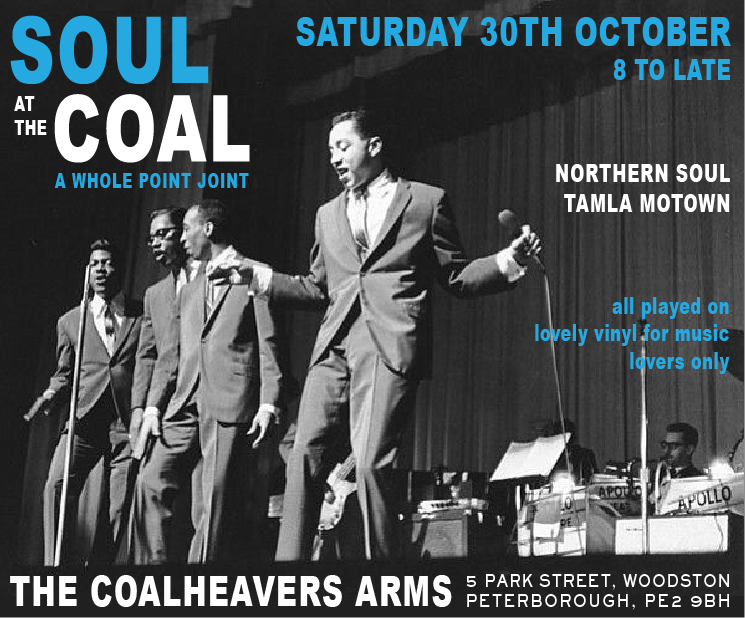 Soul At The Coal  Peterborough