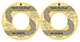 The Counts 'What's It All About b/w Watch The Clock' New Soul Junction Release image