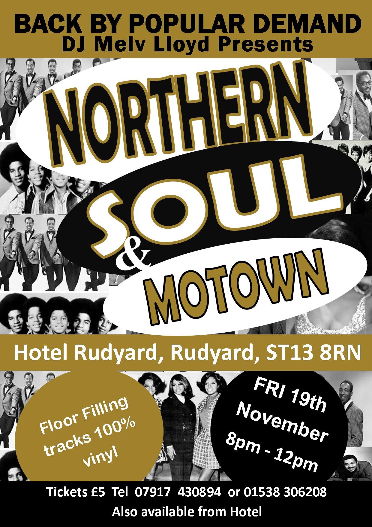 Northern Soul Motown Hotel Rudyard