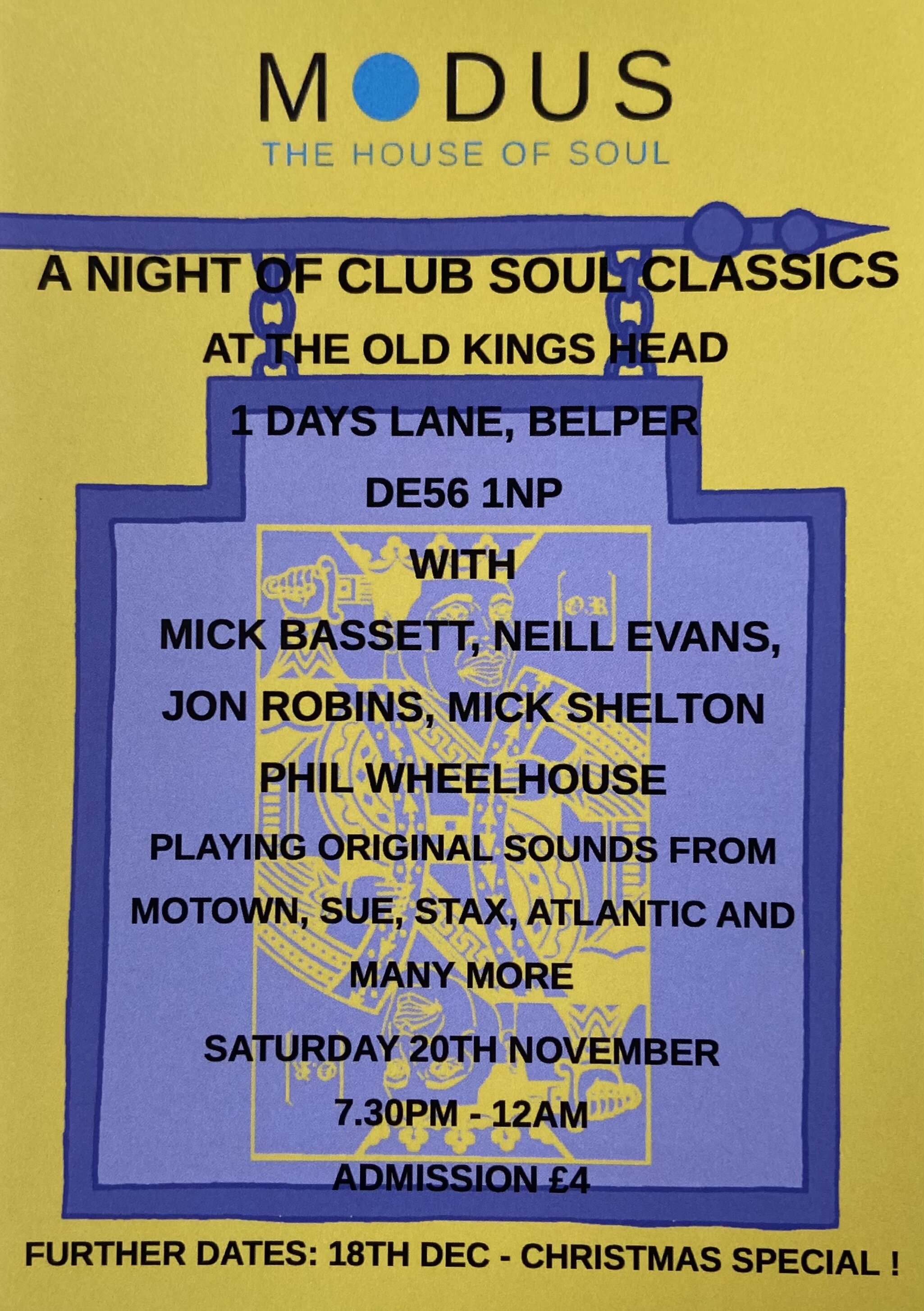 Club Soul Night  Belper