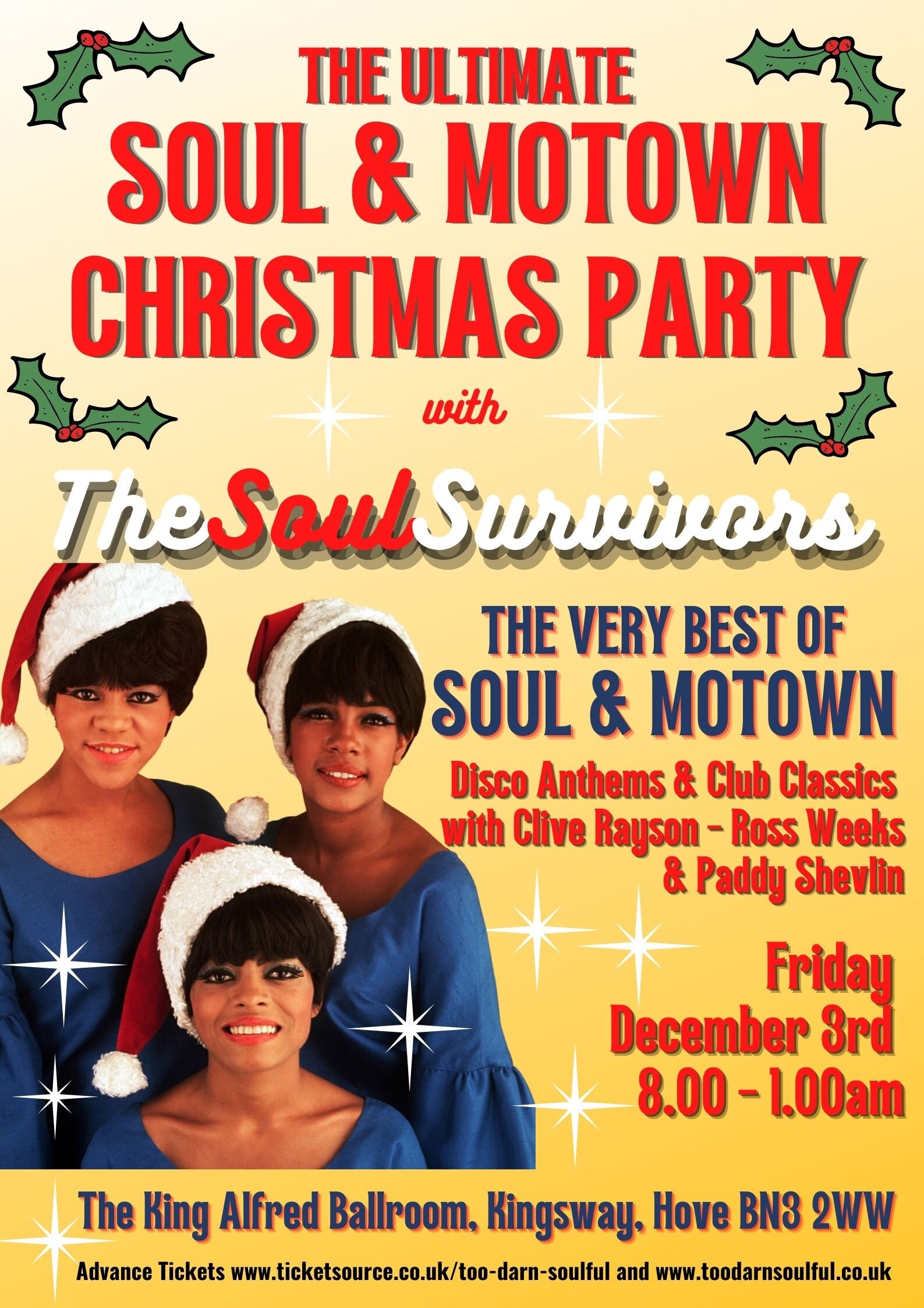 The Soul Survivors Soul  Motown Christmas Party