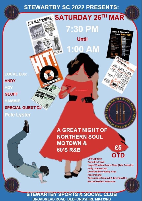Stewartby Soul Night Nr Bedford  Stewartby Beds