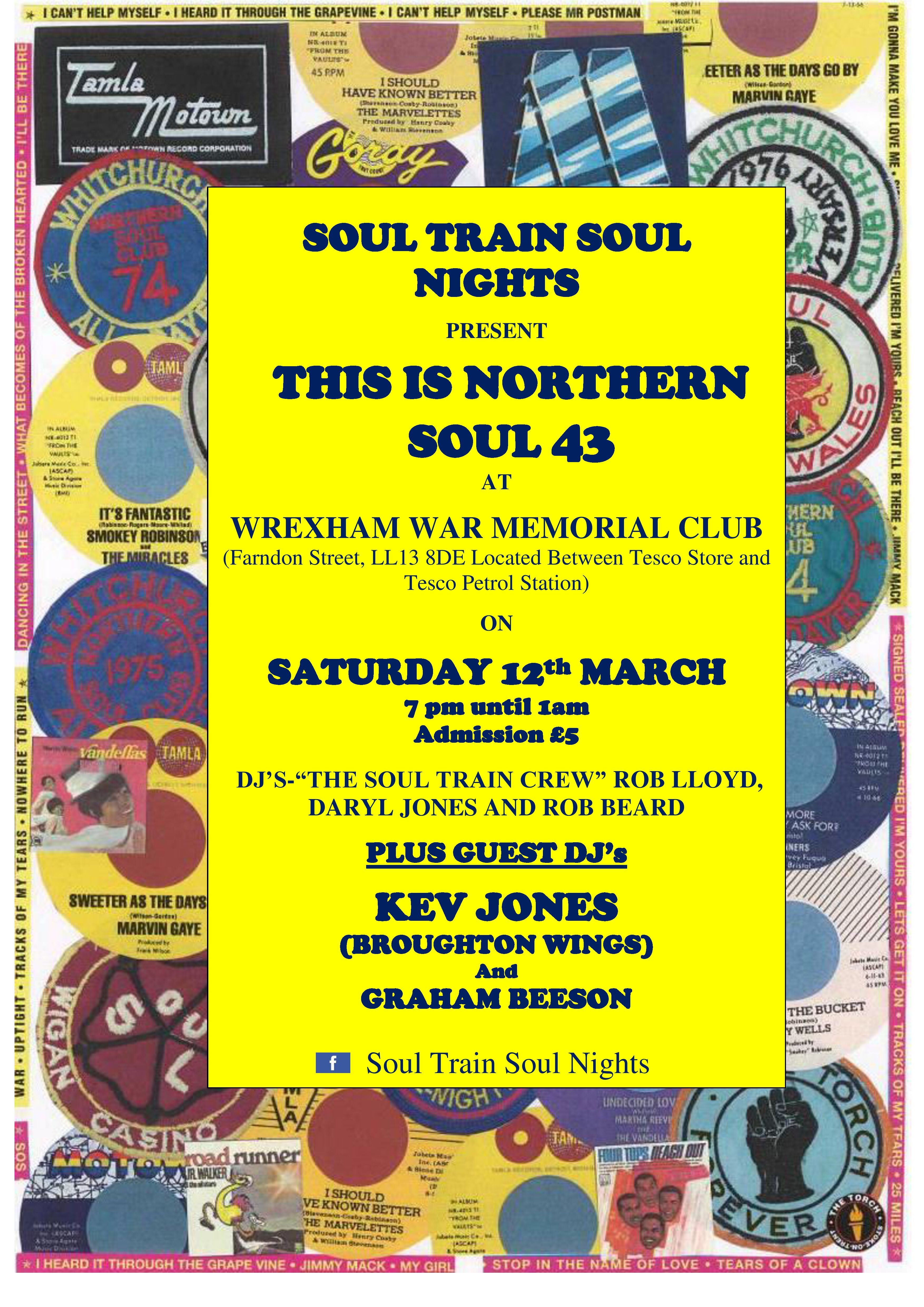 Kev Jones At Wrexham War Memorial Club