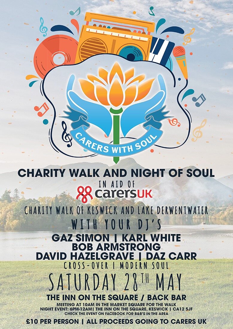 Carers With Soul Keswick Charity Walk  Soul Night