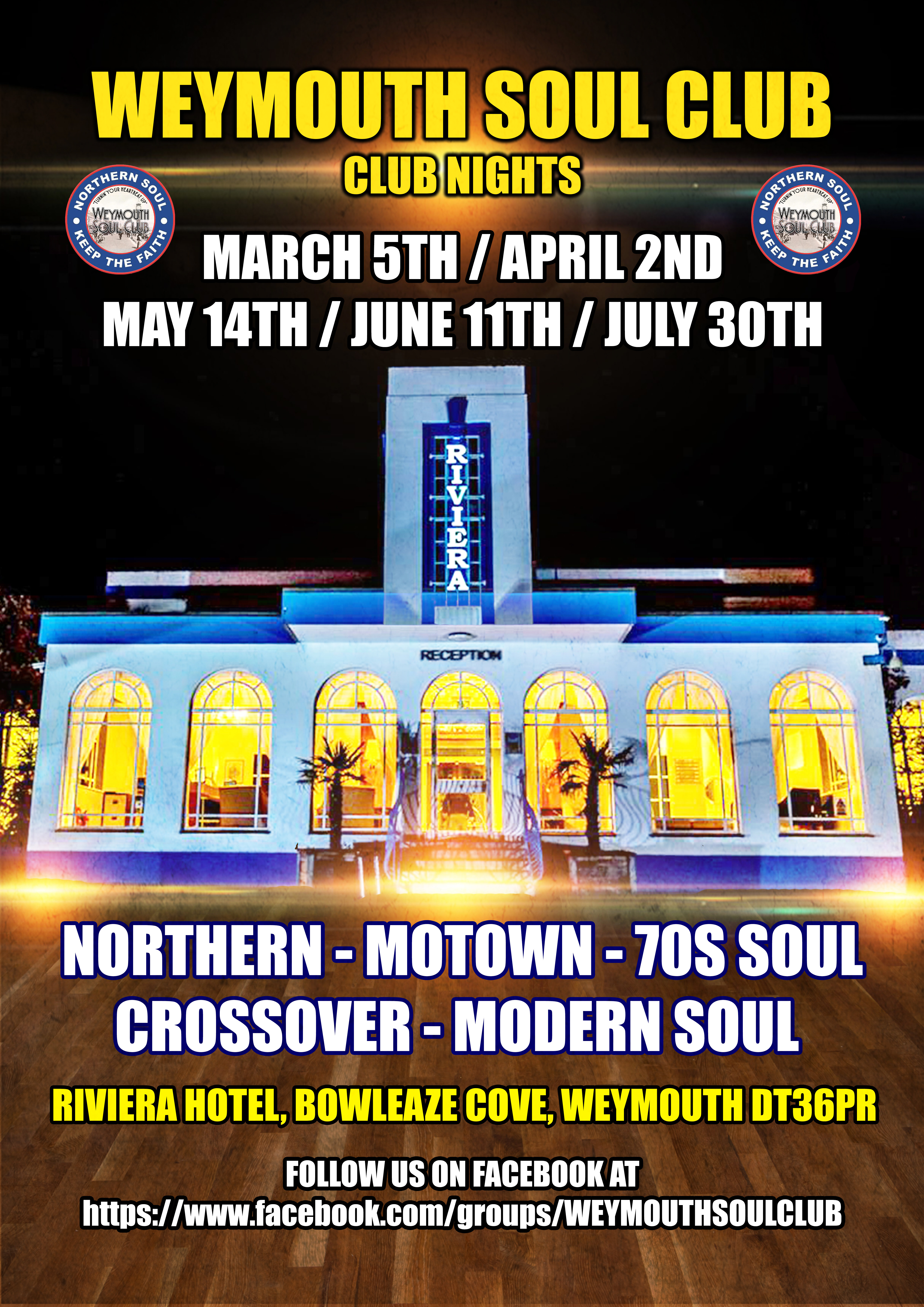Weymouth Soul Club  Club Night