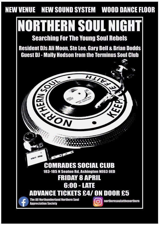 Searching For The Young Soul Rebels Northern Soul Night