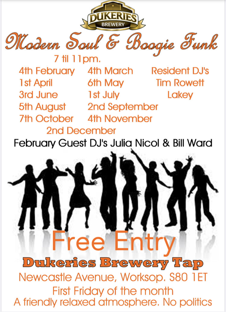 Dukeries Brewery Modern Soul  Boogie Funk