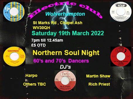 Electric Club Northern Soul 60 And 70s Dancers