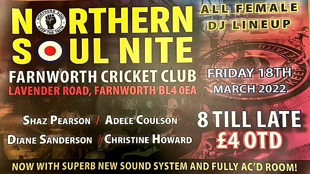 Farnworth Cricket Club Ladies Night