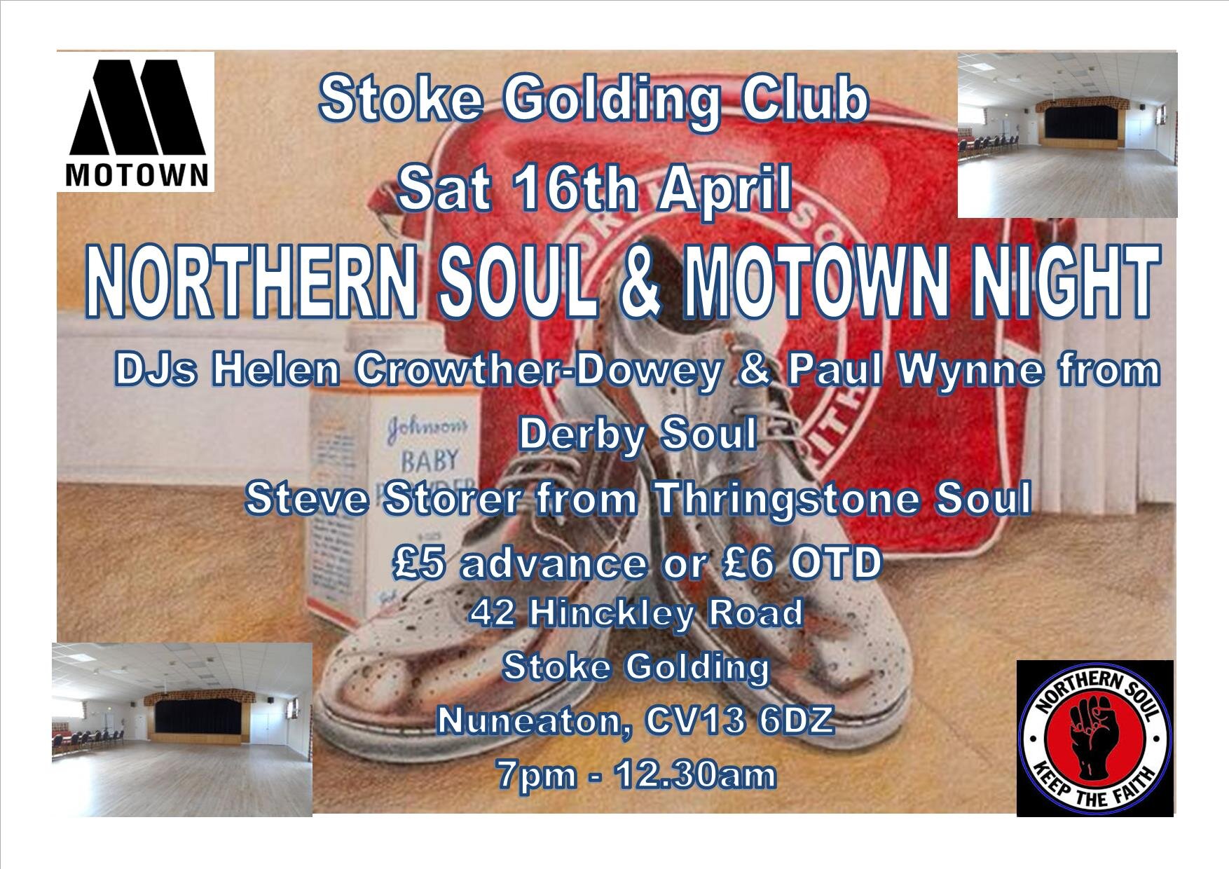 Stoke Golding Northern Soul  Motown Night