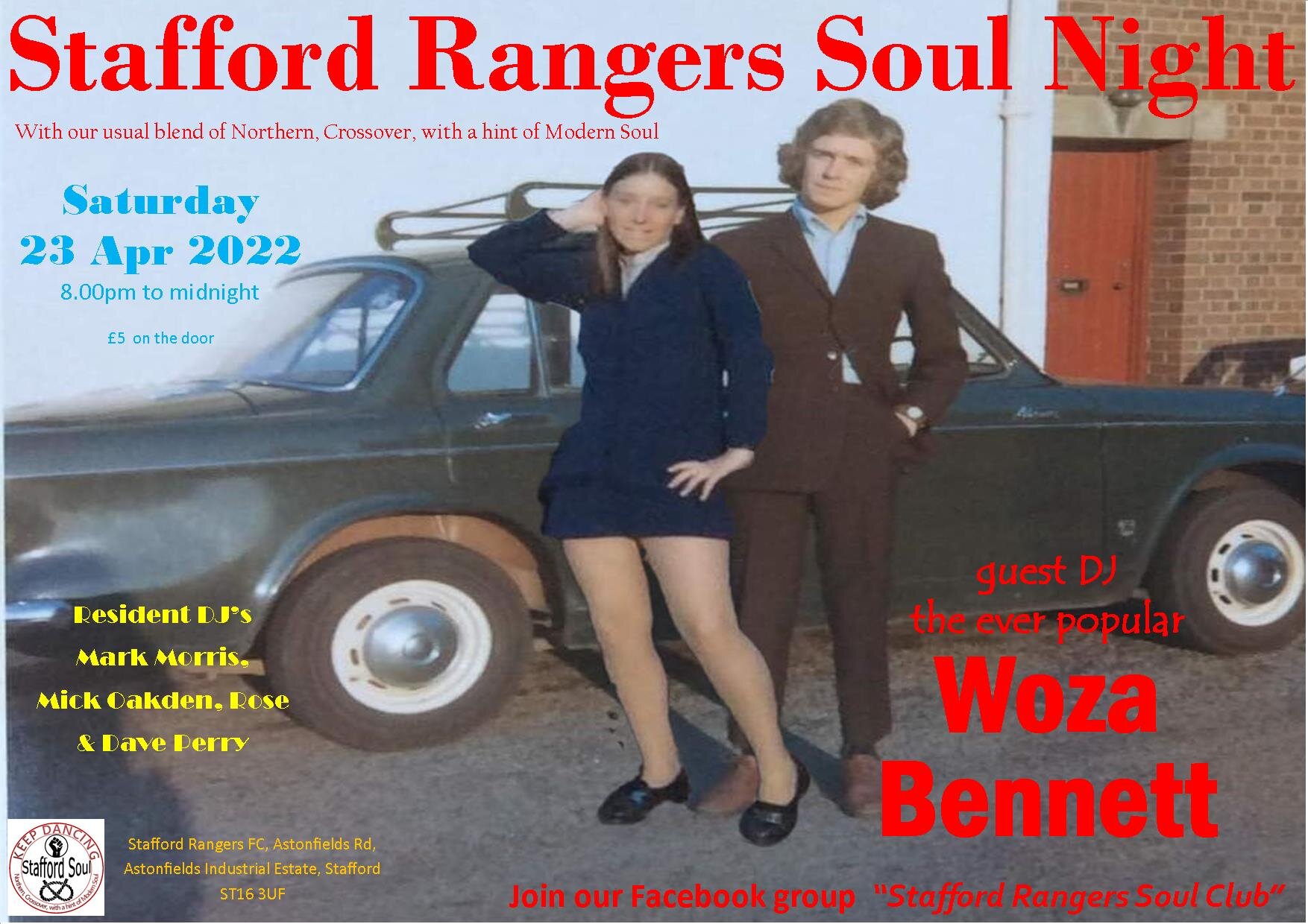 Stafford Soul  The Rangers  Guest Woza