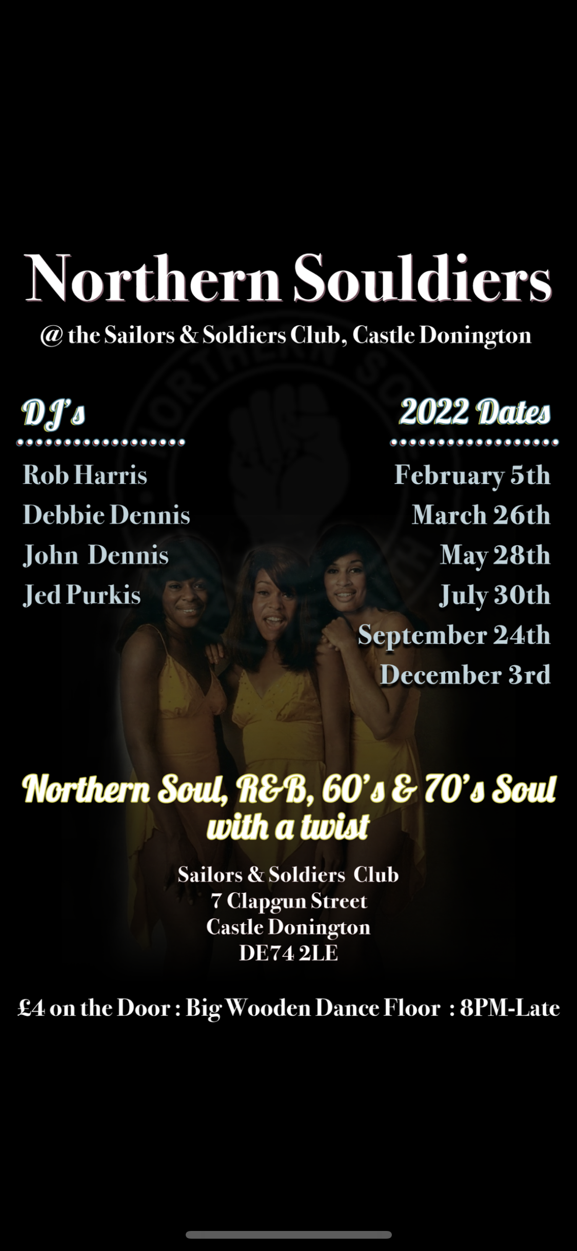 Northern Souldiers With Sam Moore
