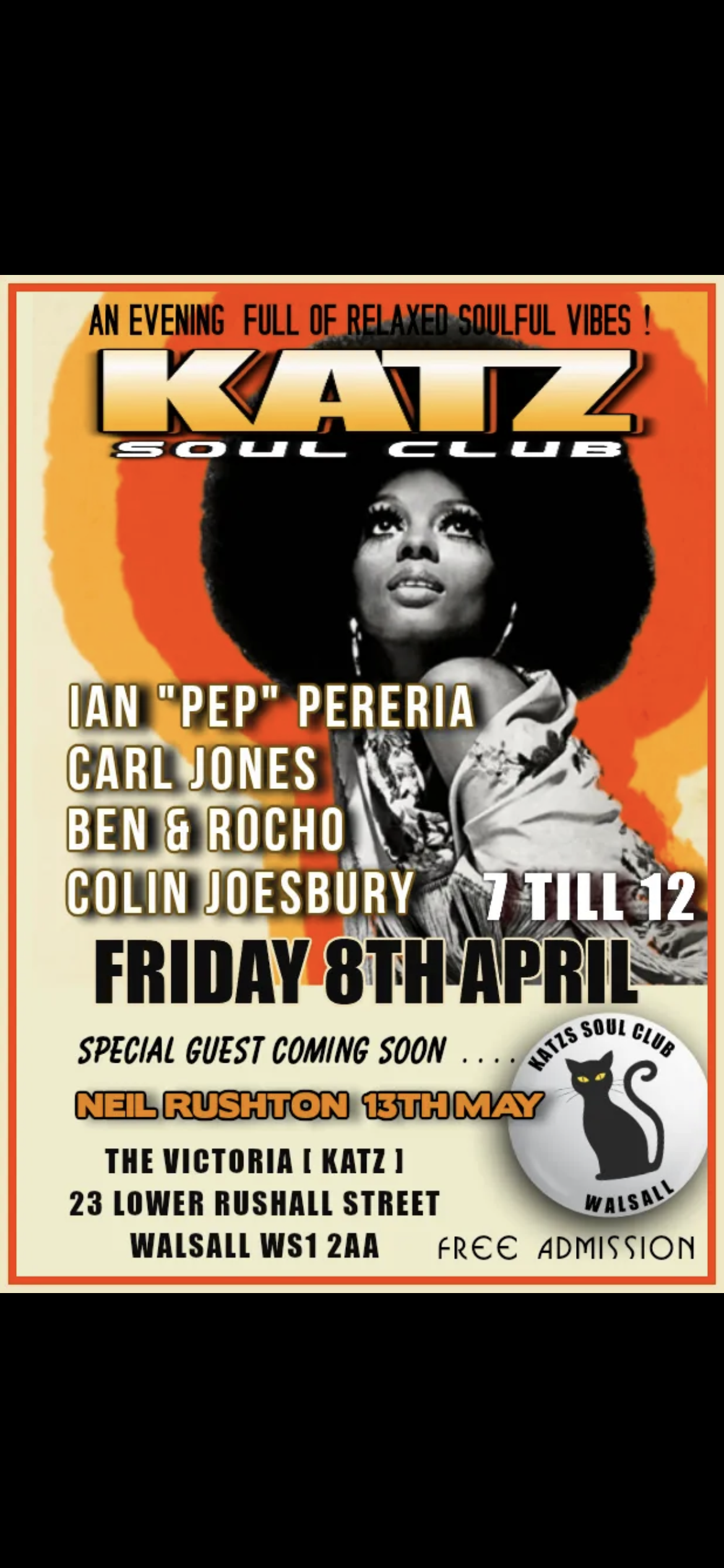 Katz Northerncrossover Soul Night Walsall