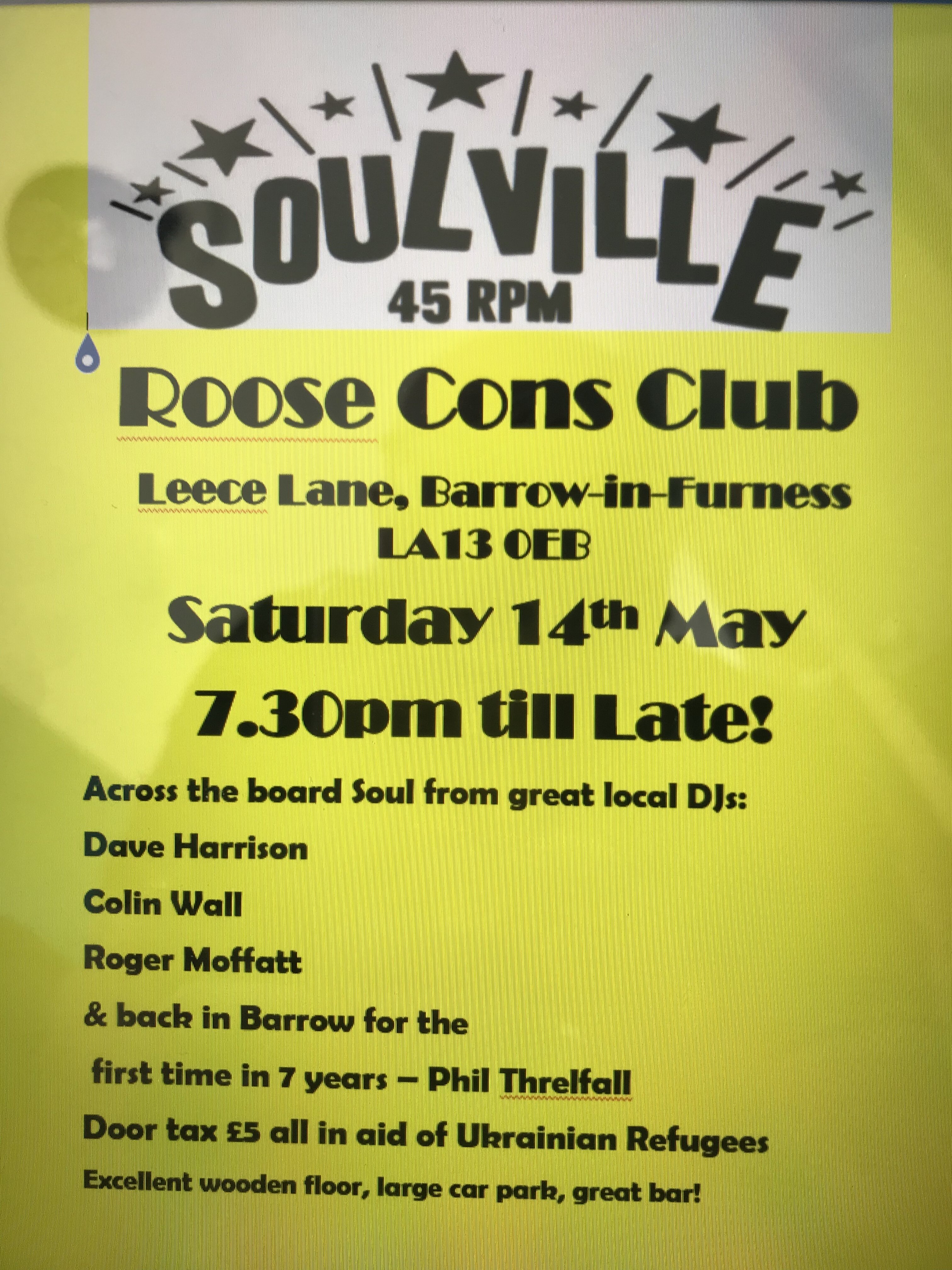 Soulville In Barrow