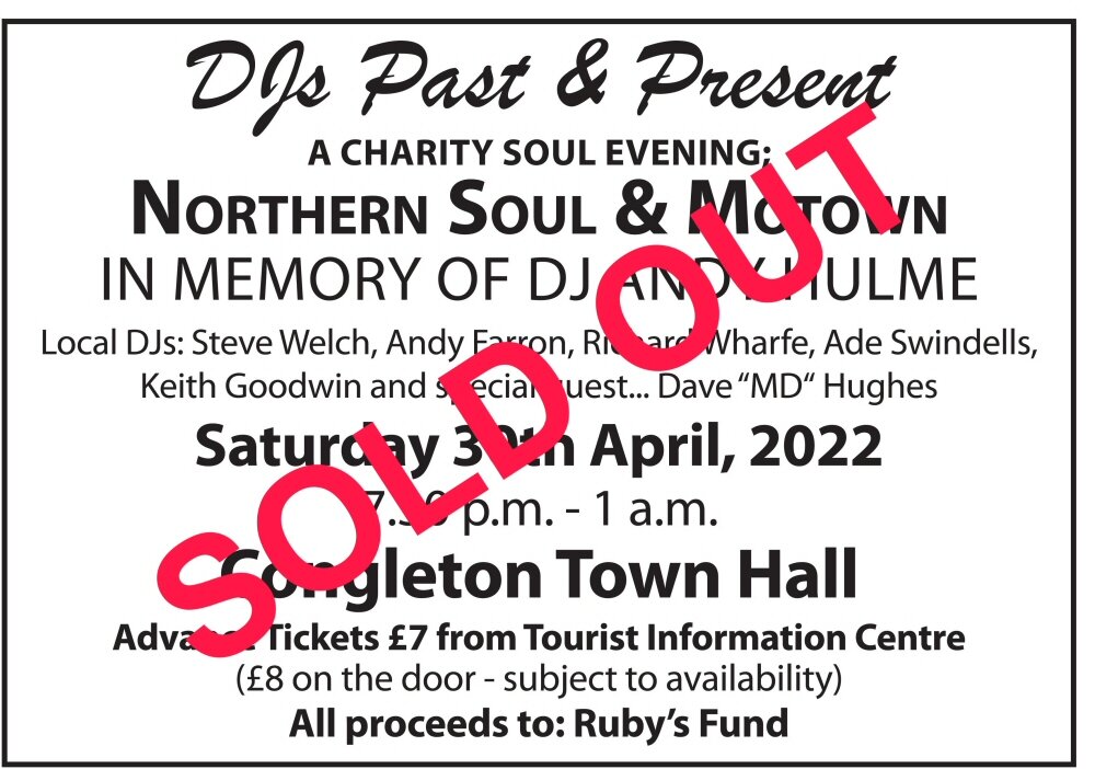 Congleton Northern Soul  Motown Night