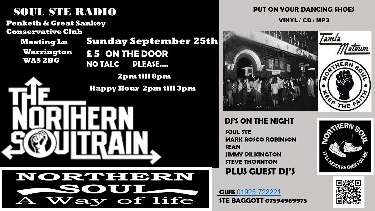Soul Ste Radio Penketh Conny Club