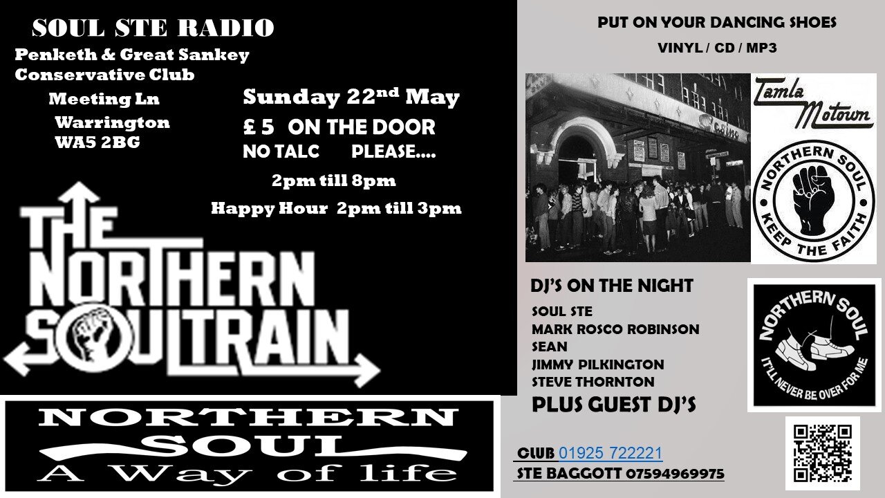 Soul Ste Radio Penketh Conny Club