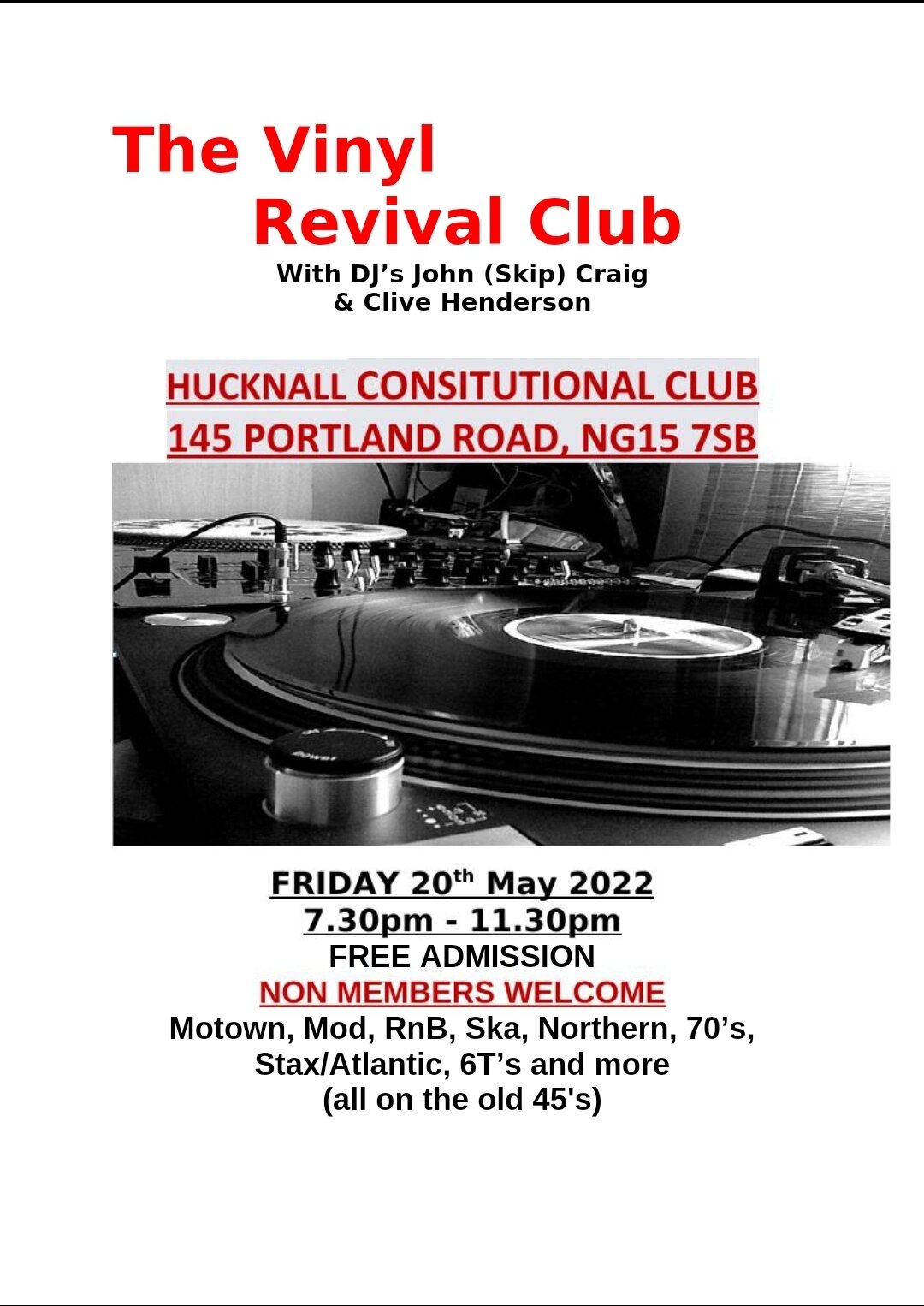 Vinyl Revival At The Conny