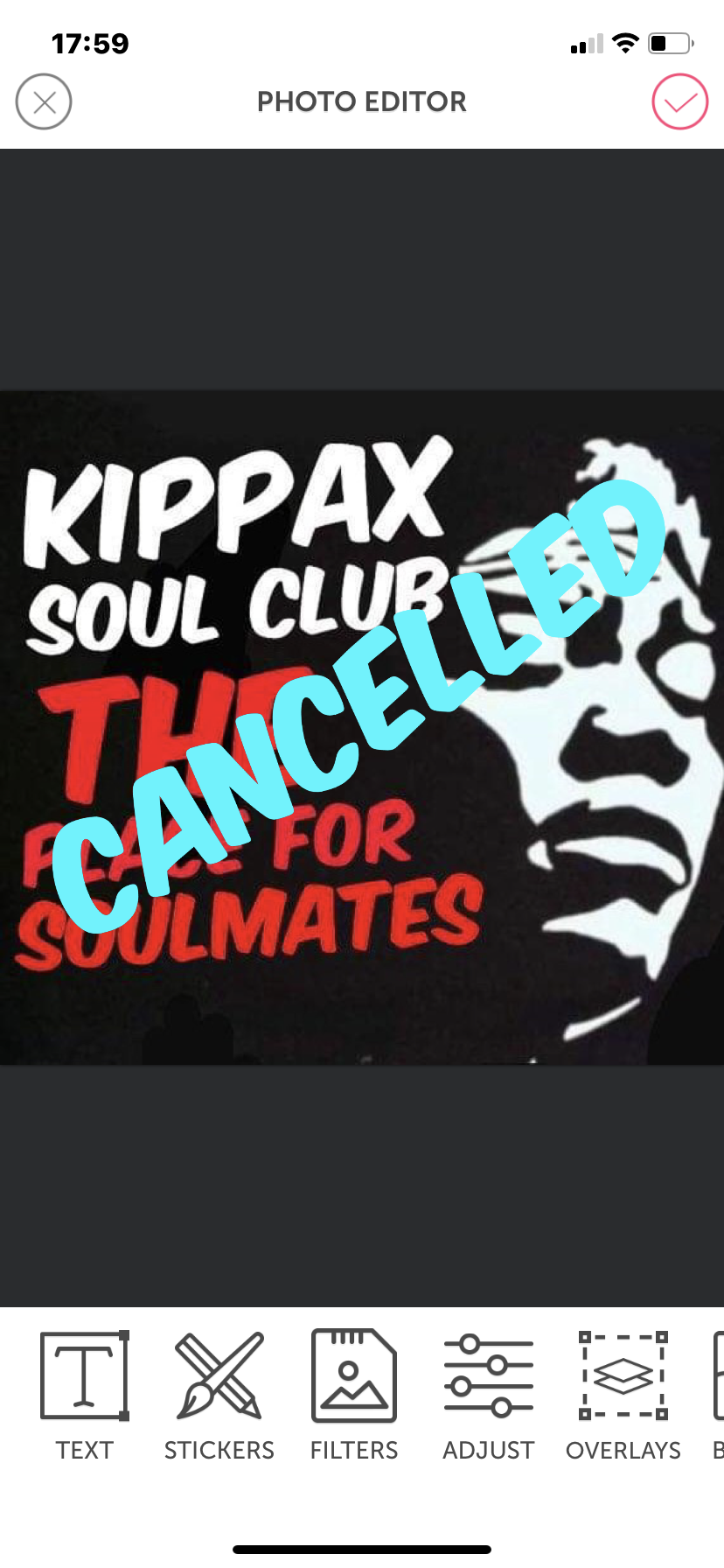 Cancelled Kippax Soul Club