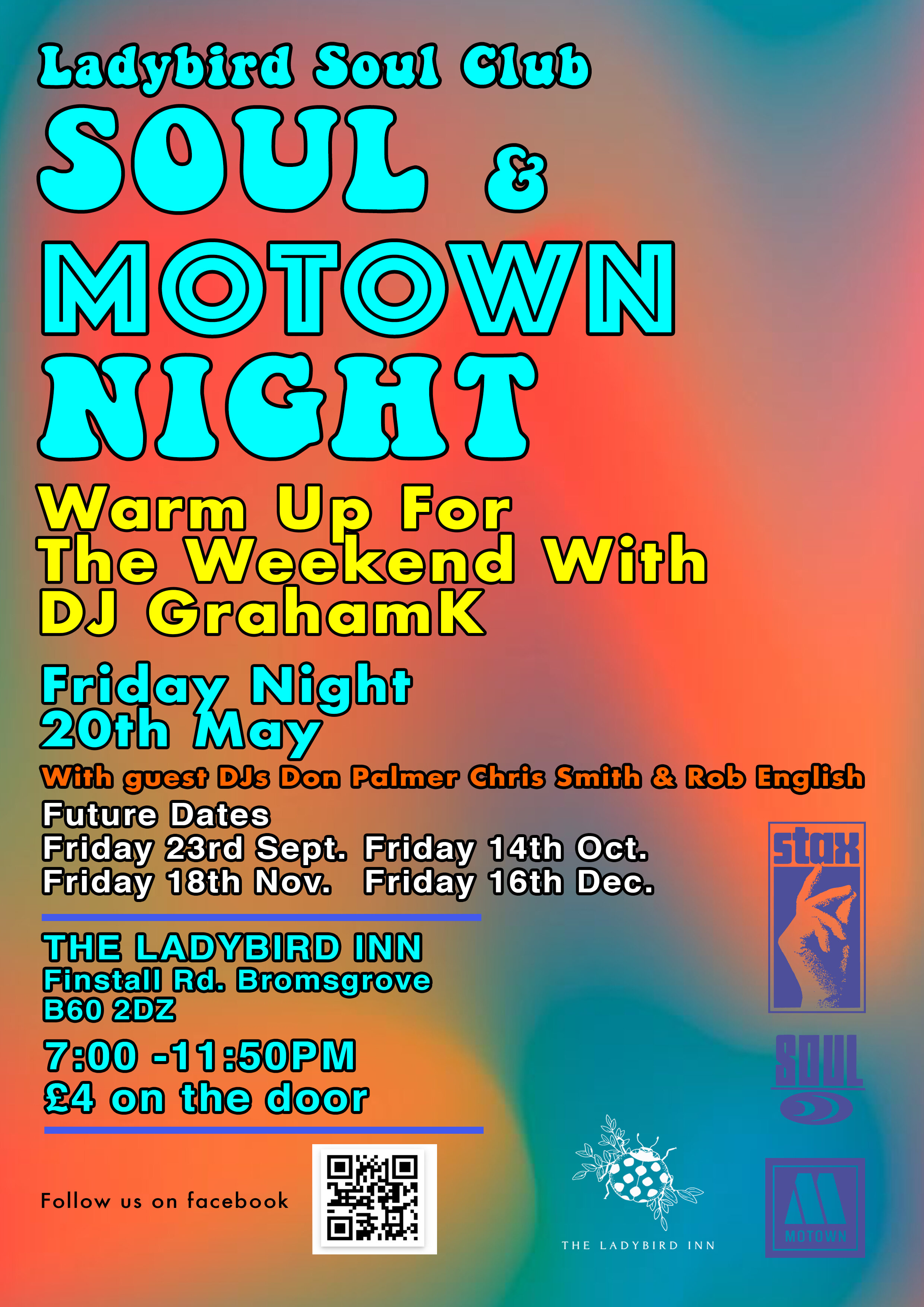 Ladybird Soul Club Soul  Motown Night