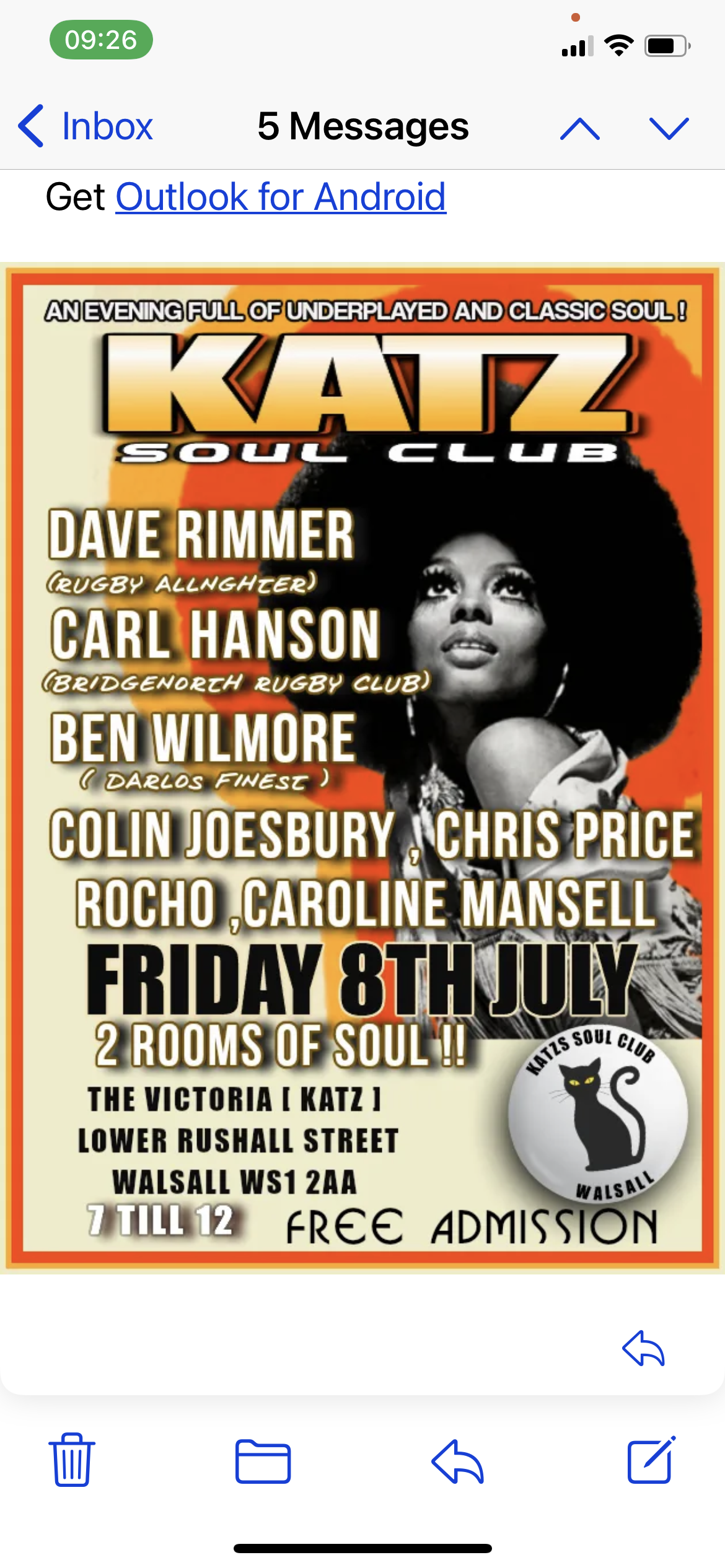 Katz Northern  Crossover Soul Night