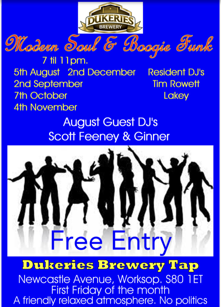 Dukeries Brewery Modern Soul  Boogie Funk