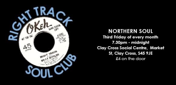 Right Track Soul Club  Chesterfield