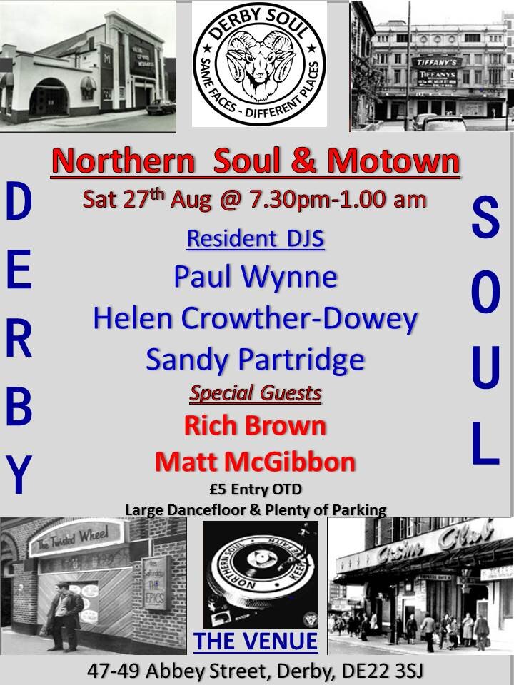 Derby Soul  Guests  The Venue