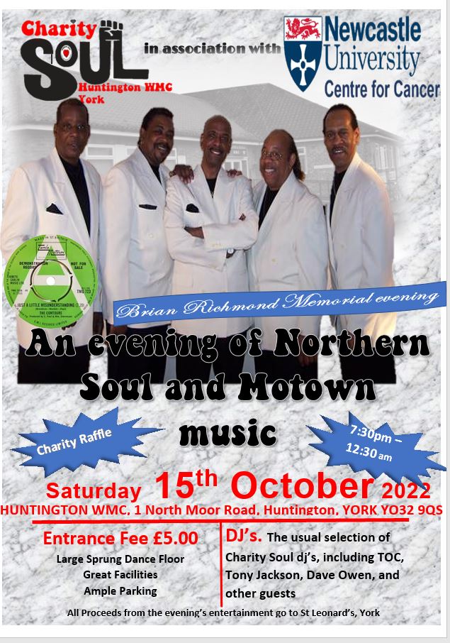 Charity Soul Huntington Wmc Brian Richmond Memorial