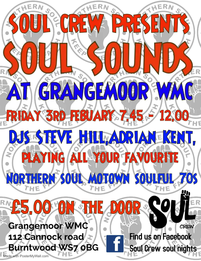 Soul Sounds At Grangemoor Wmc