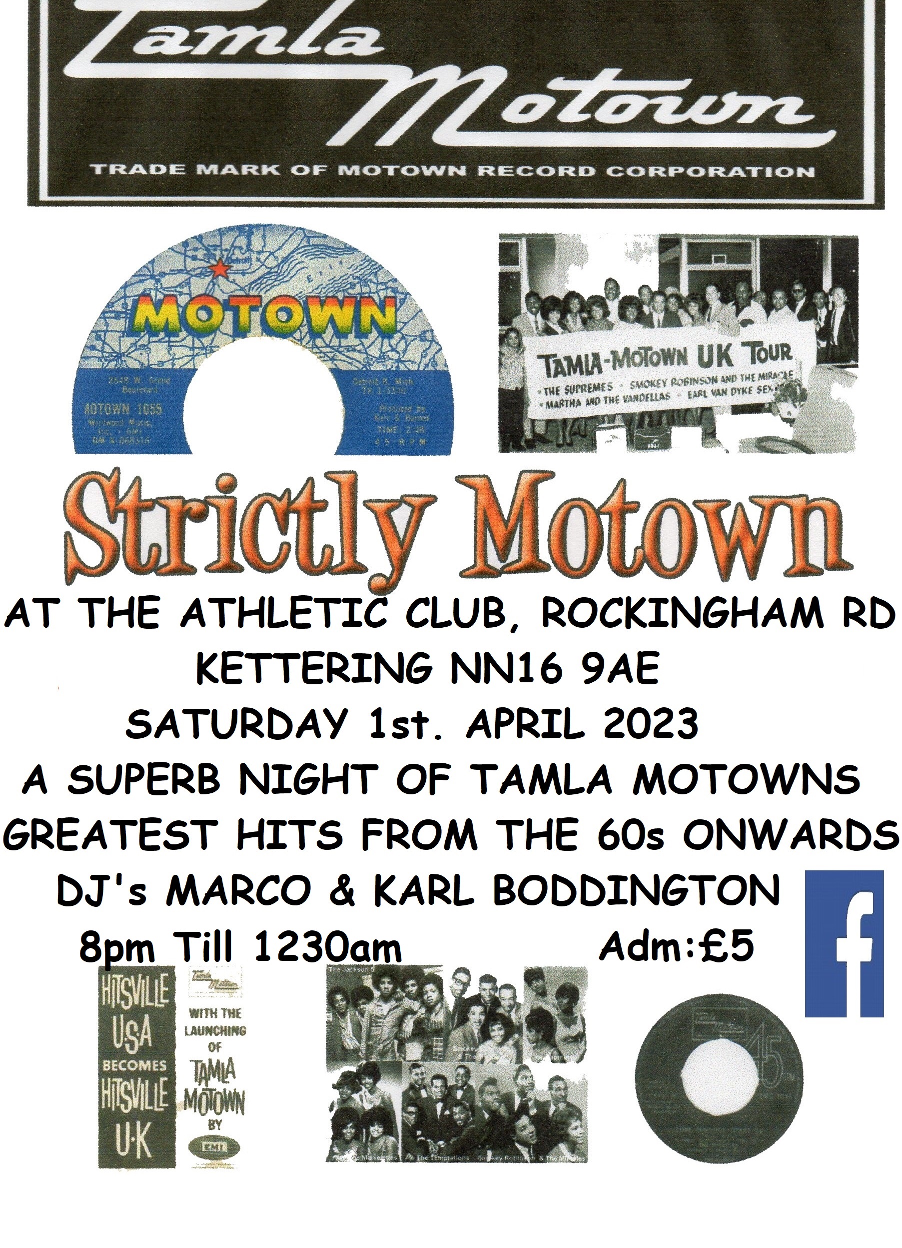 Kettering Athletic Strictly Motown Night