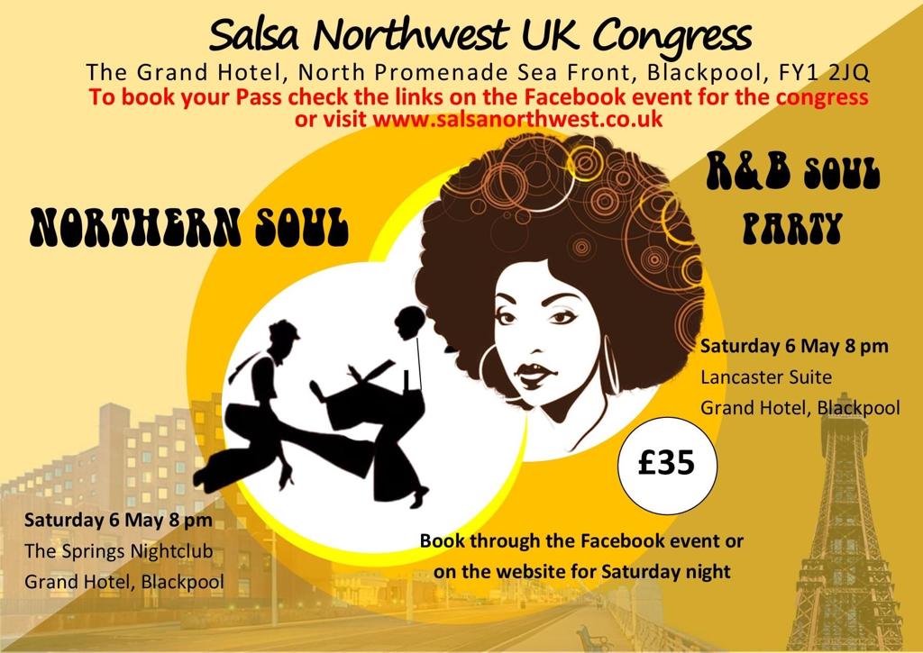 Salsa Northwest Uk Congress Featuring Northern Soul  Mo