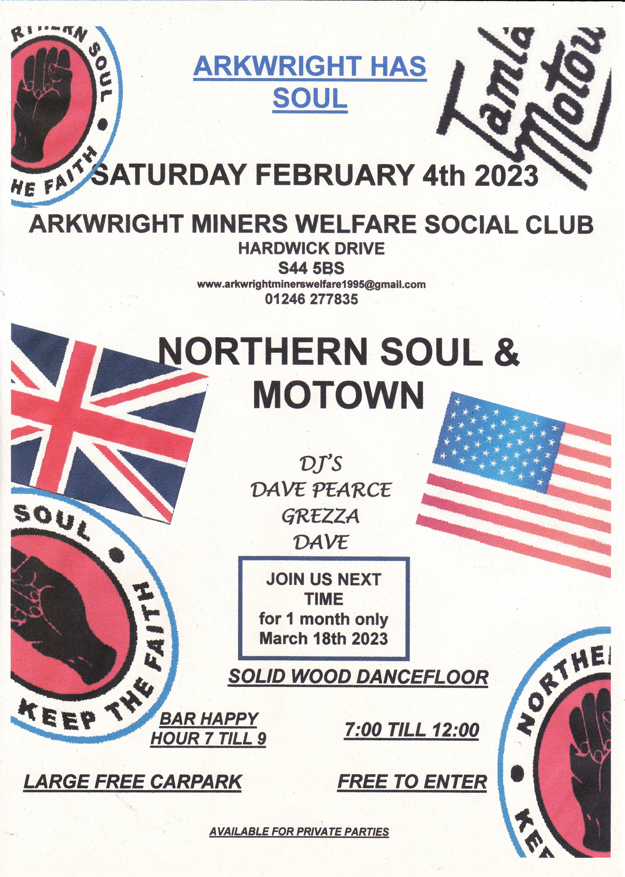 Arkwright Northern Soul  Motown