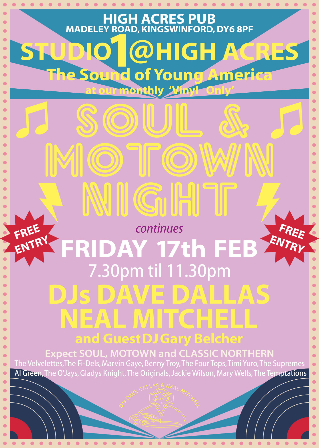 Soul  Motown Night