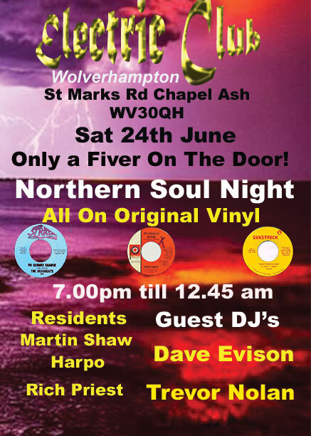 Electric Club Northern Soul Original Vinyl