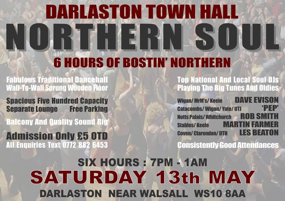 Bostin Black Country Soul Night