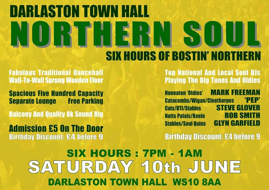Bostin Black Country Soul Night