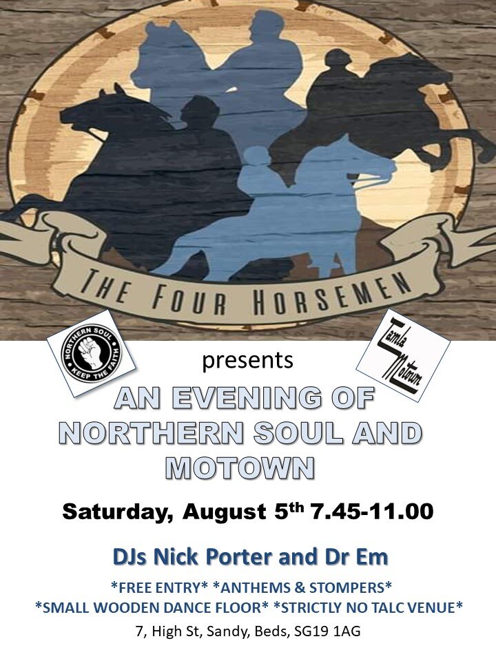 The Four Horsemen Sandy Soul And Motown Night