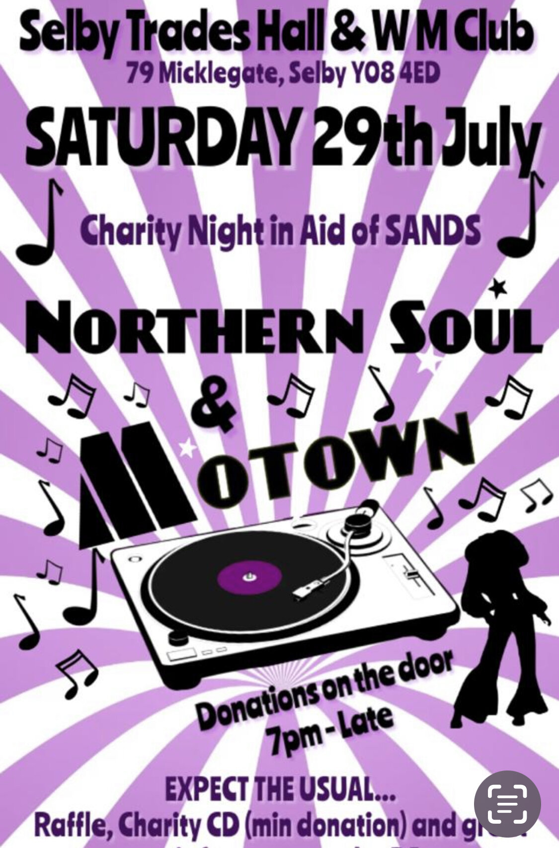 Charity Soul Night In Aid Of Sands