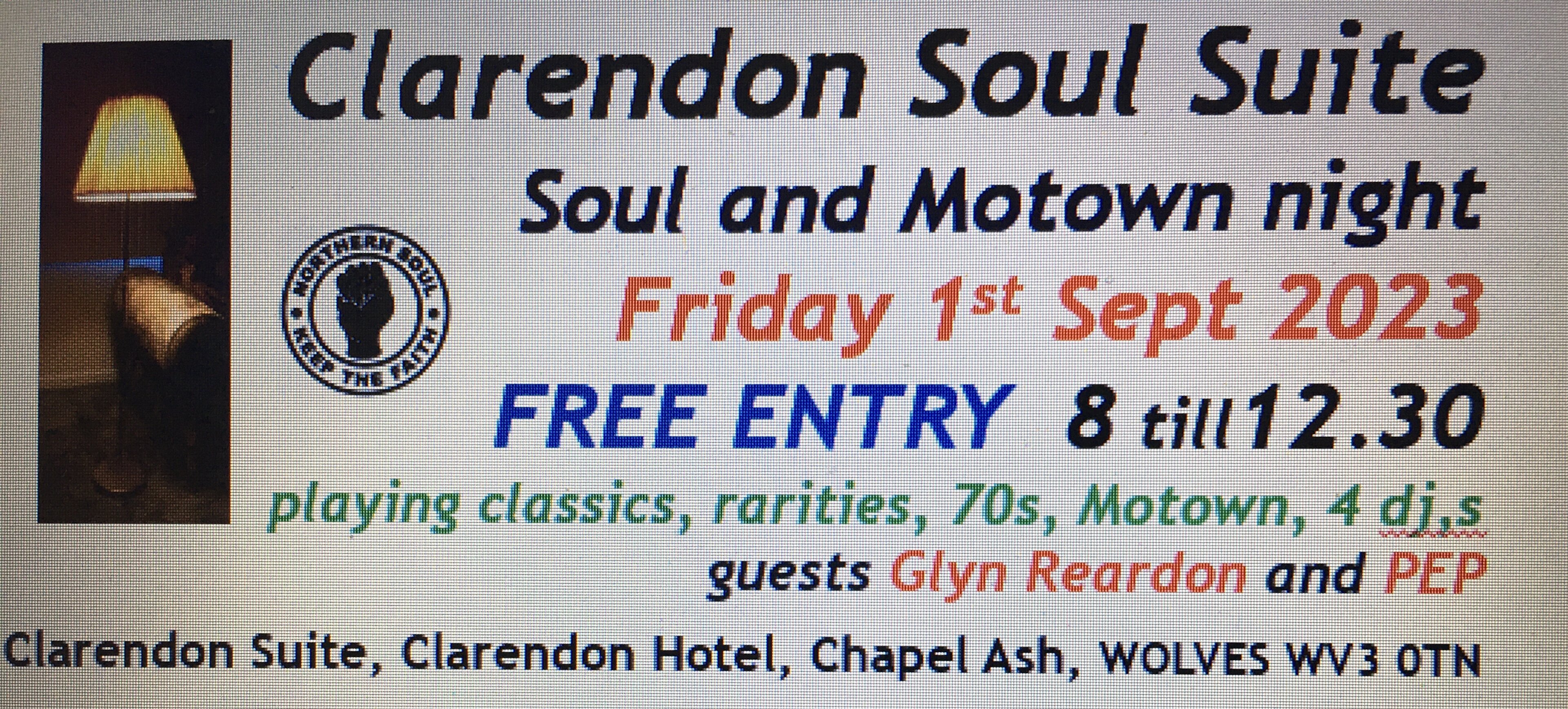 Clarendon Soul Suite Wolverhampton
