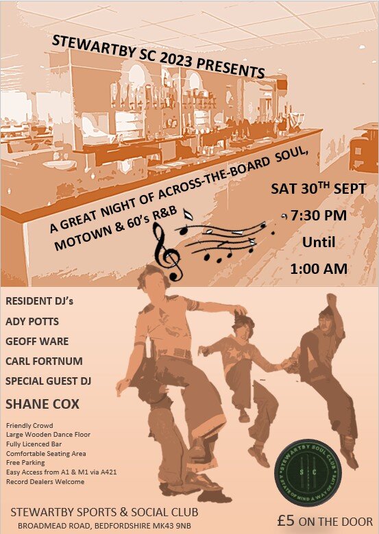 Stewartby Soul Night Nr Bedford  Stewartby Beds