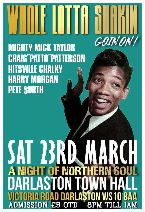 Whole Lotta Shakin   Darlaston Town Hall