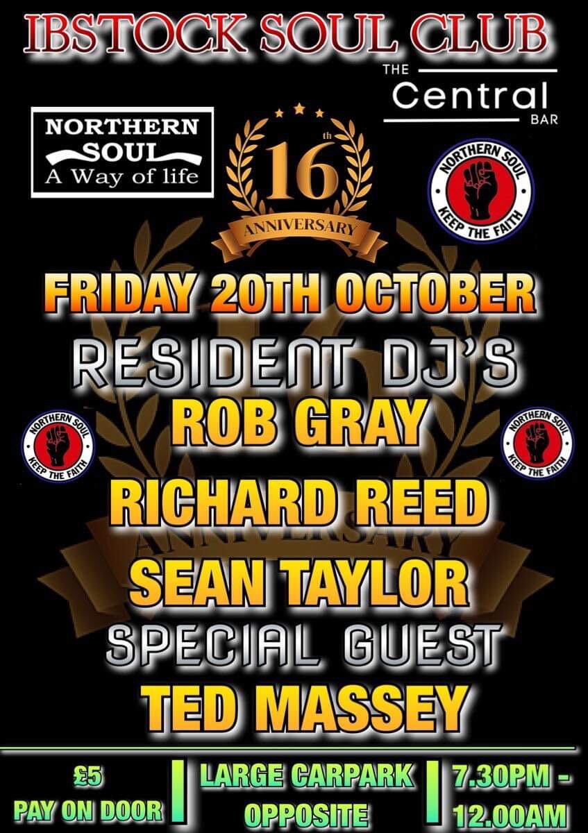 Ibstock Soul Club 16th Anniversary Night