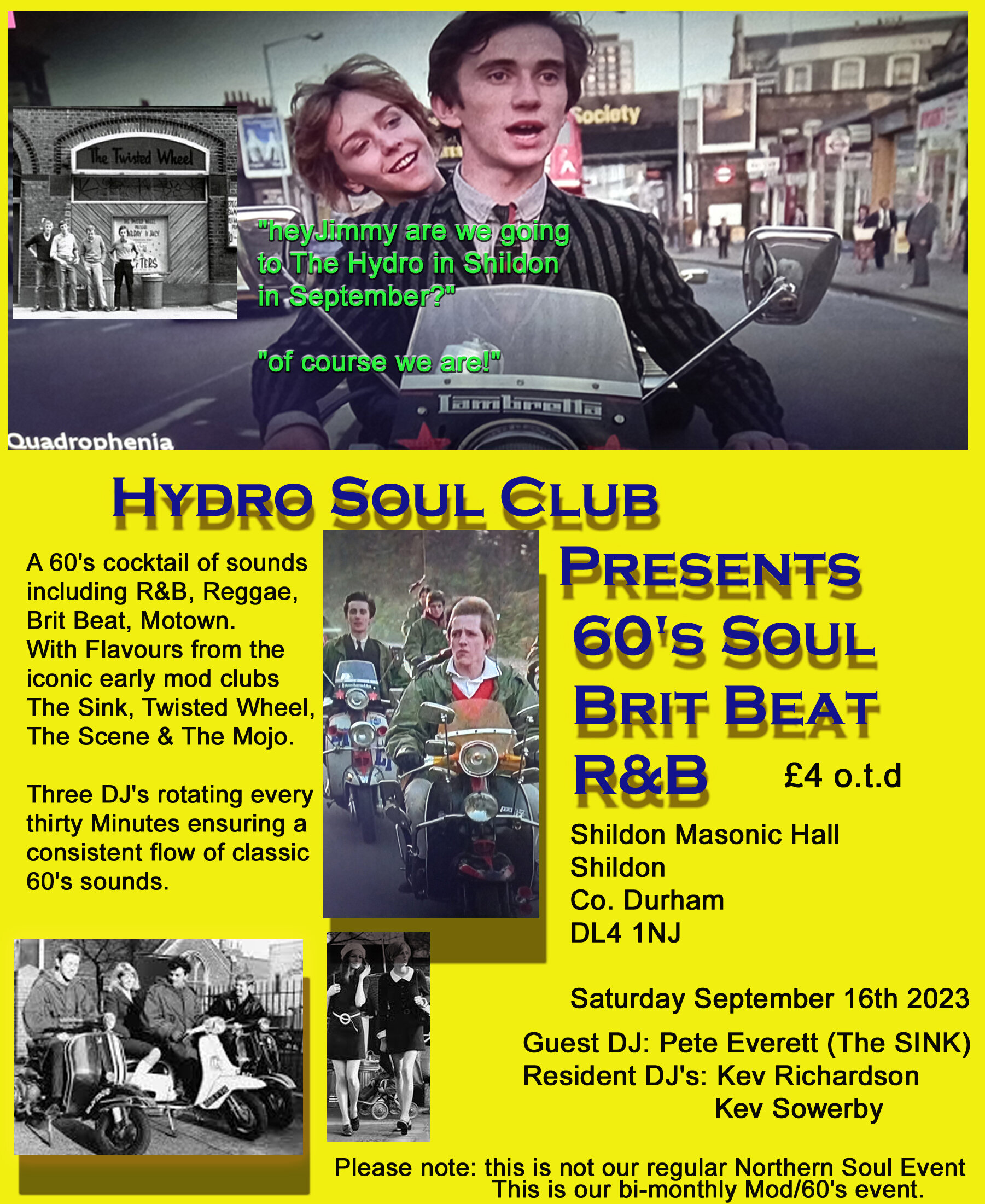 Hydro  Soul  Club 60s Brit Beat Rb
