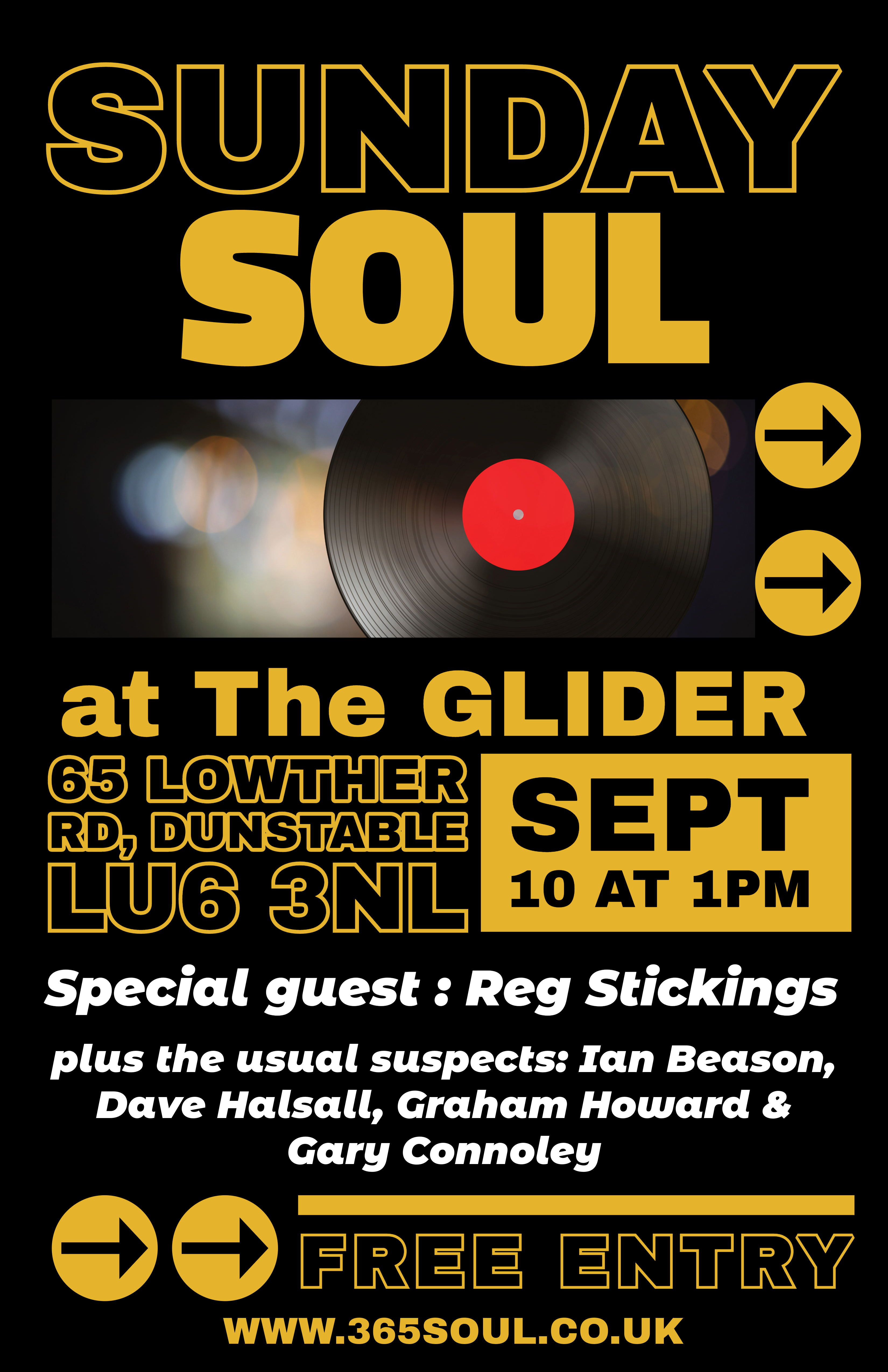 Sunday Soul At The Glider  Dunstable