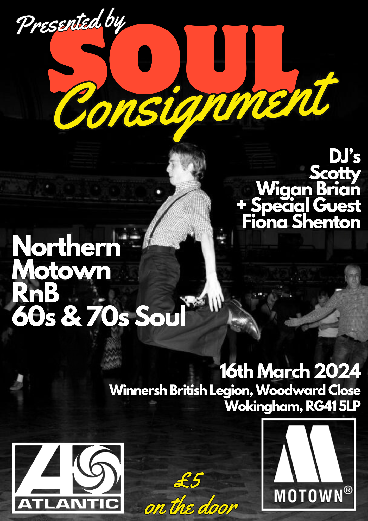 Soul Consignment  Winnersh Northern  Soul Night