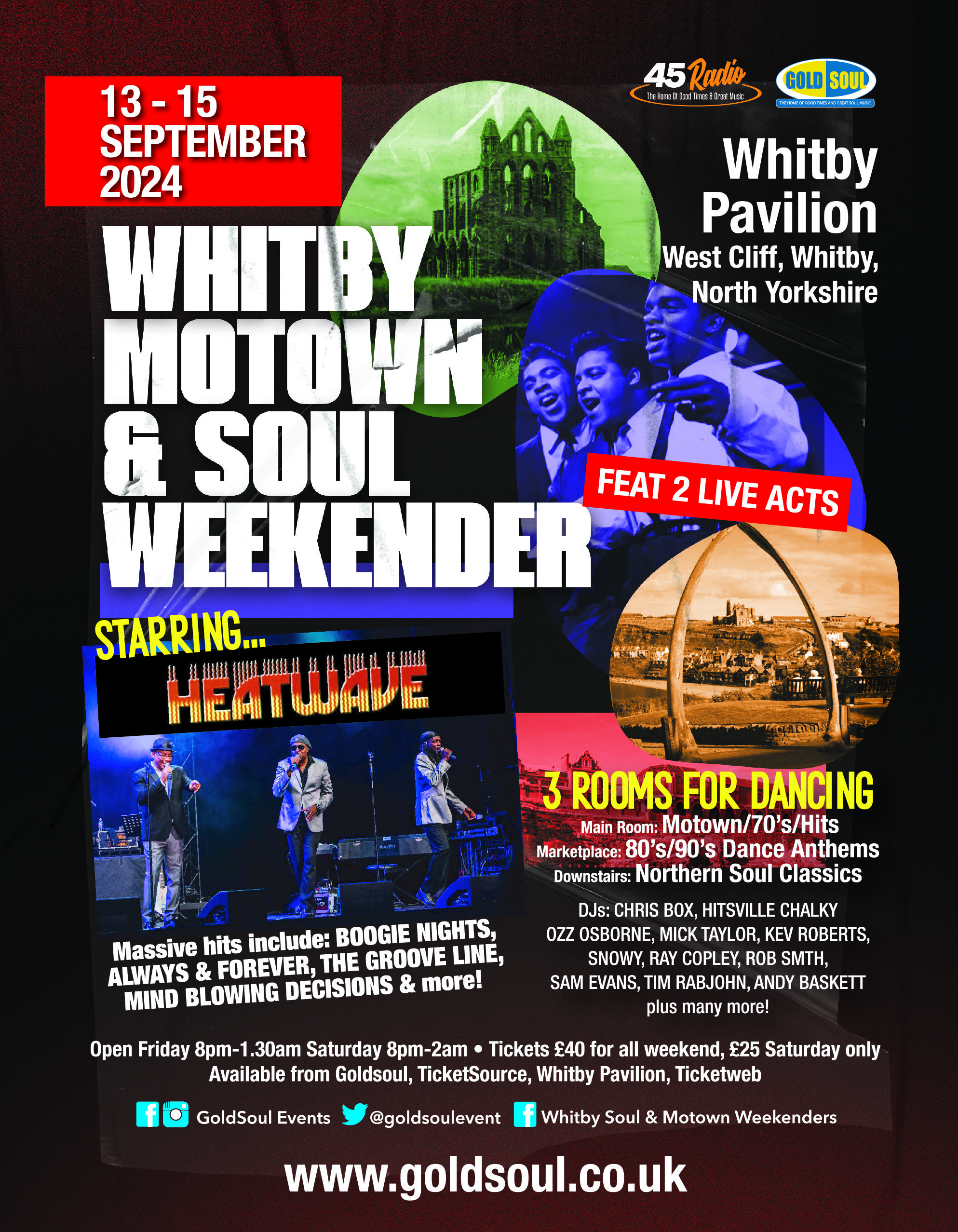 Whitby Soul  Motown Weekend Starring Heatwave